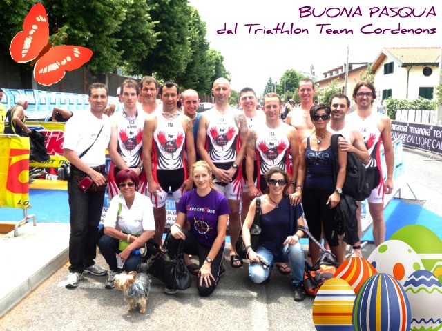 BUONA PASQUA DAL TRIATHLON TEAM CORDENONS