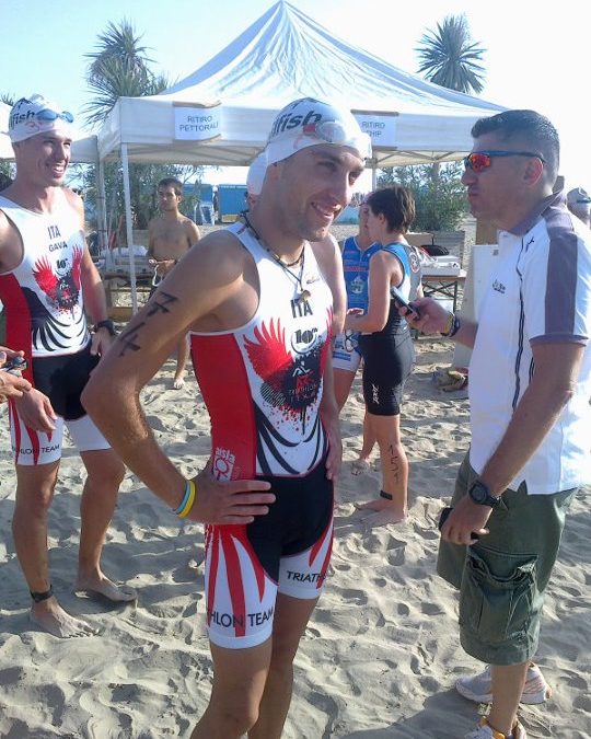 CORRADIN PRIMO AL DUATHLON DI MARINELLA NELLA STAFFETTA