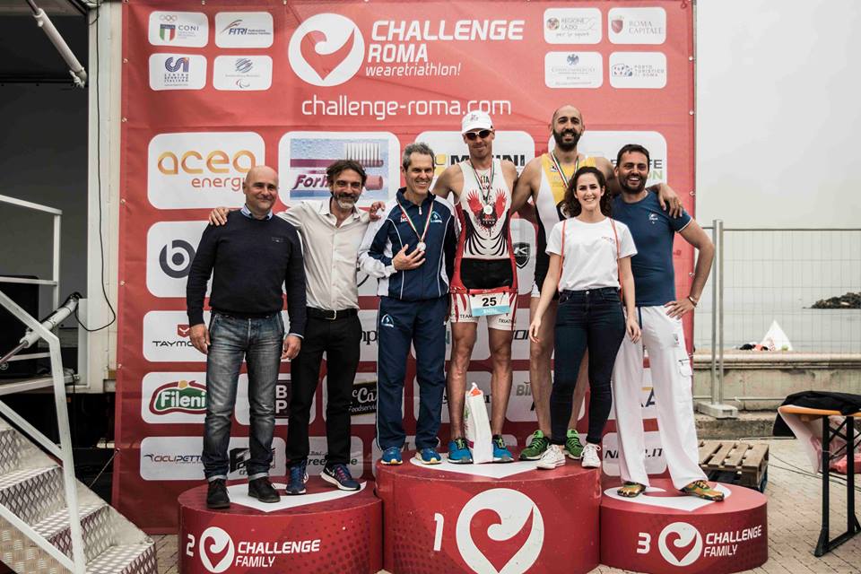 SUCCESSO DI MAURO GAVA AL CHALLENGE ROMA, VALIDO PER LA 2^ TAPPA DEL CAMPIONATO ITALIANO PARATRIATHLON
