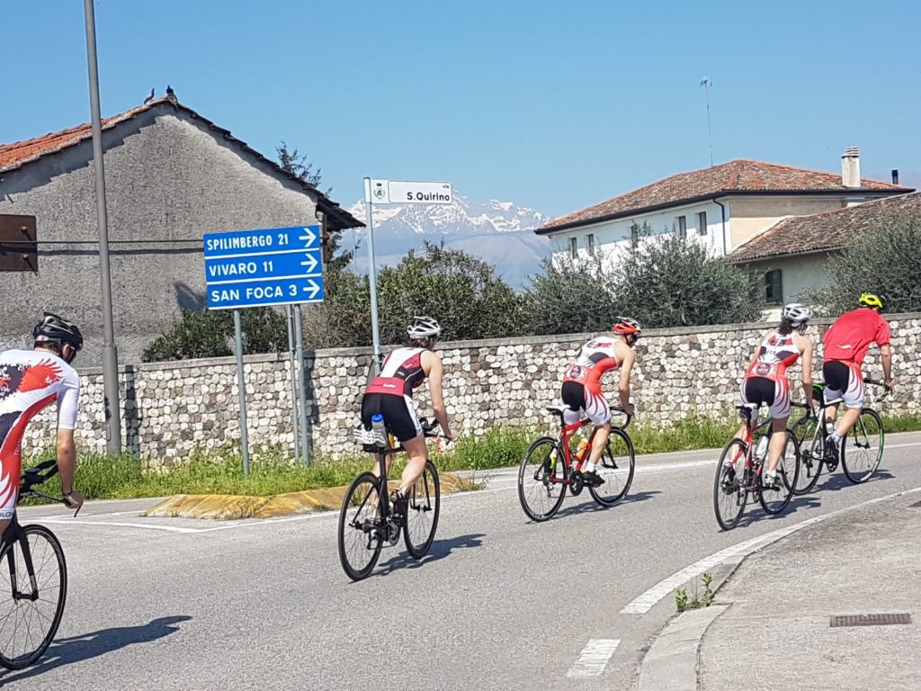 "TRIATHLON SOCIALE": ALLENAMENTO COLLEGIALE DEL TRITEAM PEZZUTTI