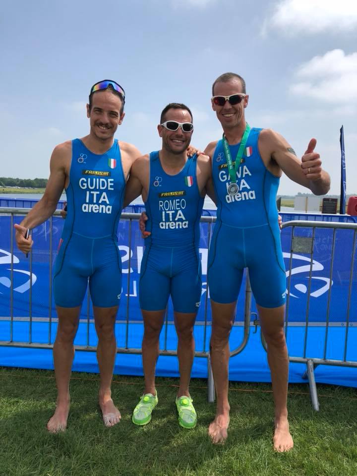 MAURO GAVA PORTA A CASA UN BEL 4° POSTO IN INGHILTERRA CON LA NAZIONALE DI PARATRIATHLON