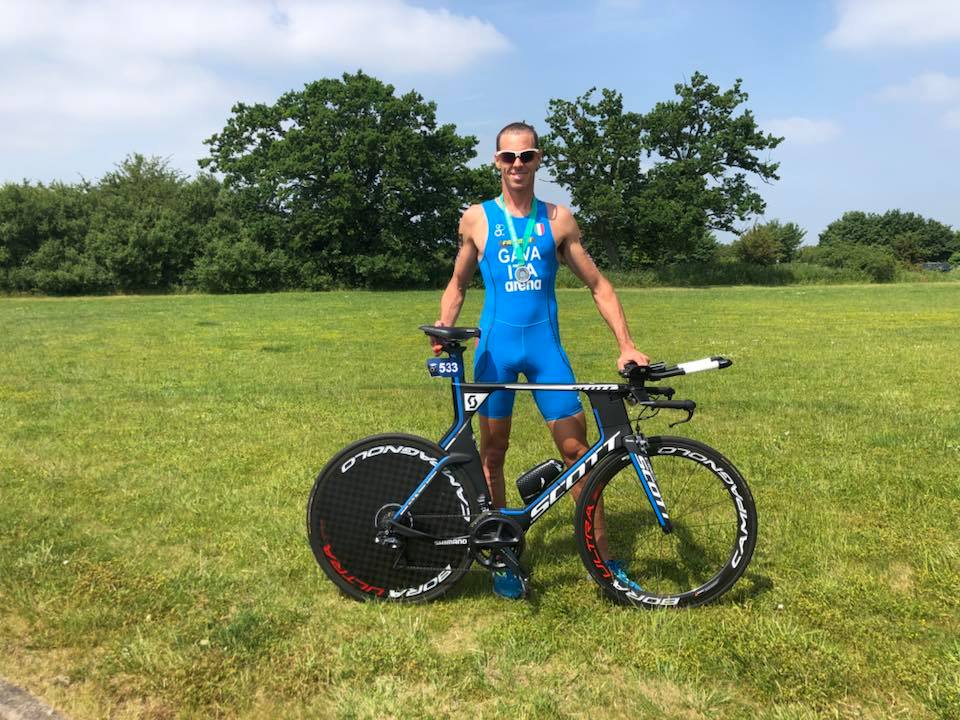 MAURO GAVA PORTA A CASA UN BEL 4° POSTO IN INGHILTERRA CON LA NAZIONALE DI PARATRIATHLON