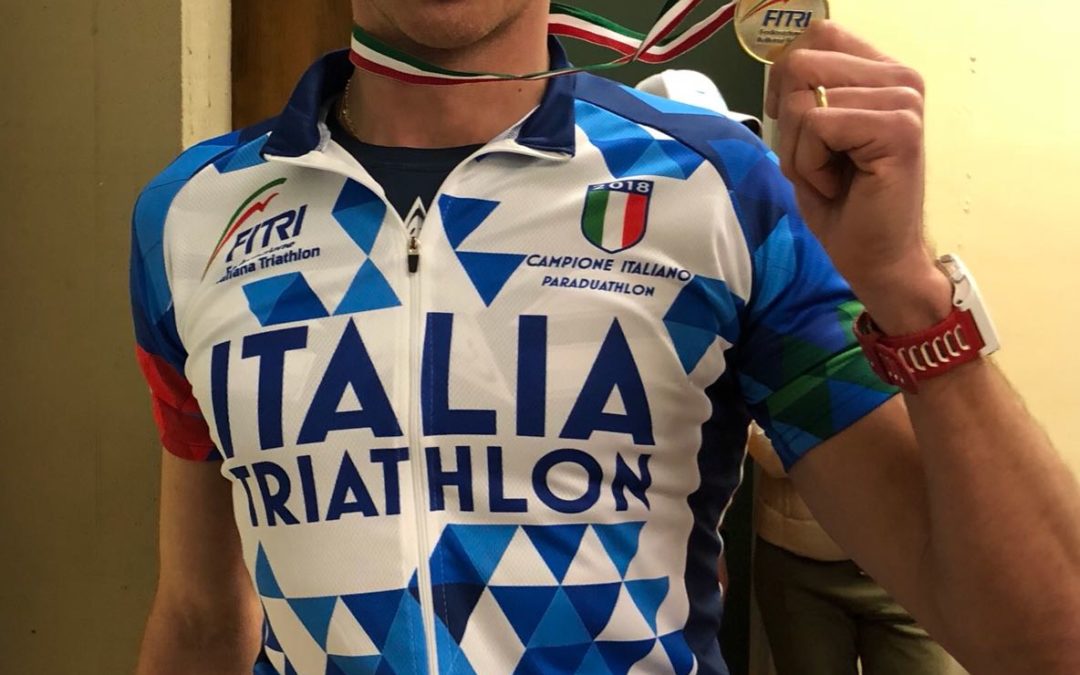 MAURO GAVA TRA I CONVOCATI DELLA NAZIONALE ITALIANA DI PARATRIATHLON PER LA WORLD CUP IN INGHILTERRA