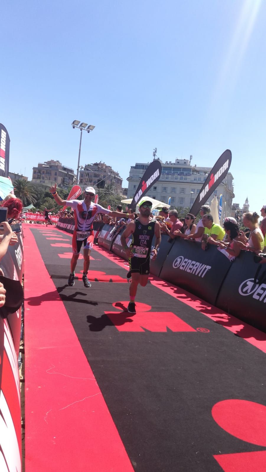 UN INDIMENTICABILE IRONMAN 70.3 DI PESCARA PER IL TRIO DEL TRITEAM PEZZUTTI COMPOSTO DA GIANLUIGI BERTON, IVAN FURLAN E DARIO NADAL