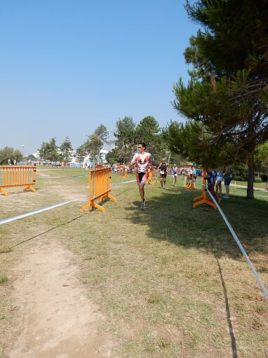 BELLA PROVA DI MARCO BADALI, FRANCESCO GALET, MICHELE MARCHESIN E SIMONE PANTAROTTO AL 1° BIBIONE CROSS TRIATHLON