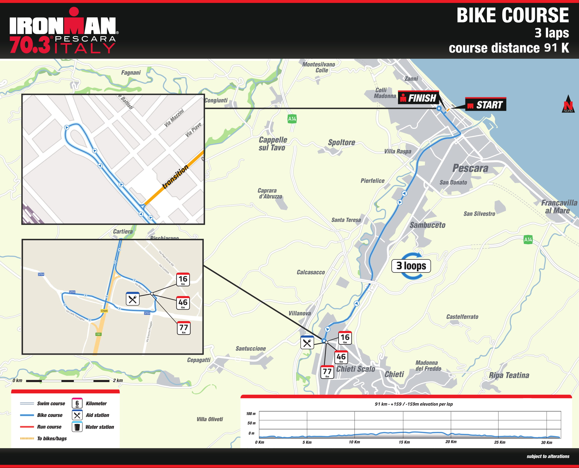 SETTE ATLETI IMPEGNATI DOMENICA 10 GIUGNO, TRA L'IRONMAN 70.3 DI PESCARA E IL 1° BIBIONE CROSS TRIATHLON