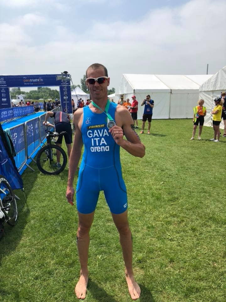 MAURO GAVA VOLA IN ESTONIA CON LA NAZIONALE ITALIANA PER I CAMPIONATI EUROPEI DI PARATRIATHLON DEL 19 LUGLIO!