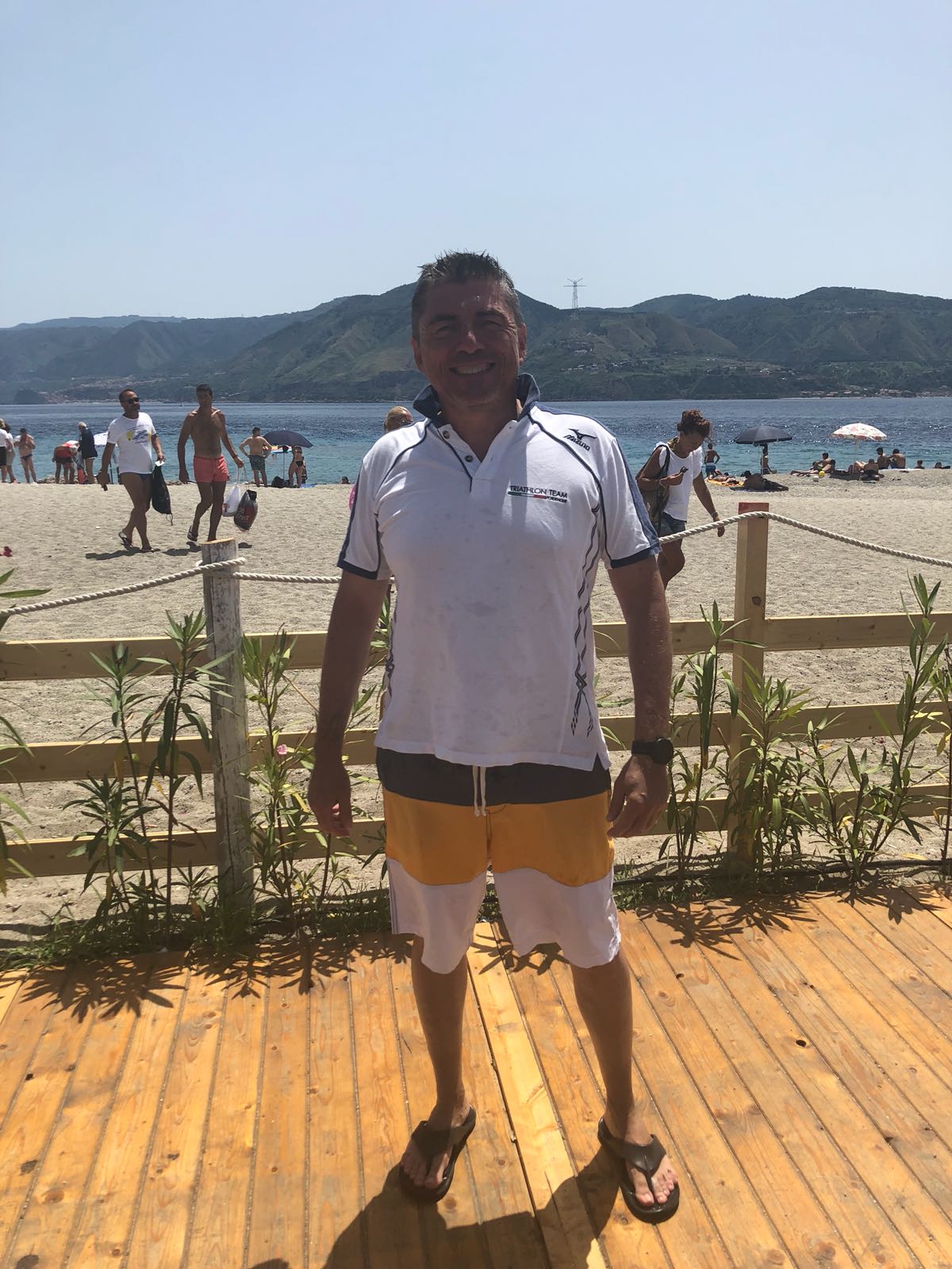 RICCARDO PEDERNESCHI COMPLETA CON SUCCESSO LA TRAVERSATA DELLO STRETTO DI MESSINA