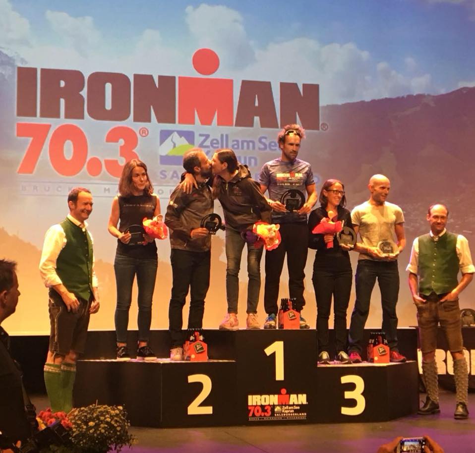 LA COPPIA "DI FERRO" DI PORCIA VILLA & VALENTI SBANCA L'IRONMAN 70.3 DI ZELL AM SEE: 1° POSTO DI CATEGORIA PER ELISABETTA, 2° ALESSANDRO!