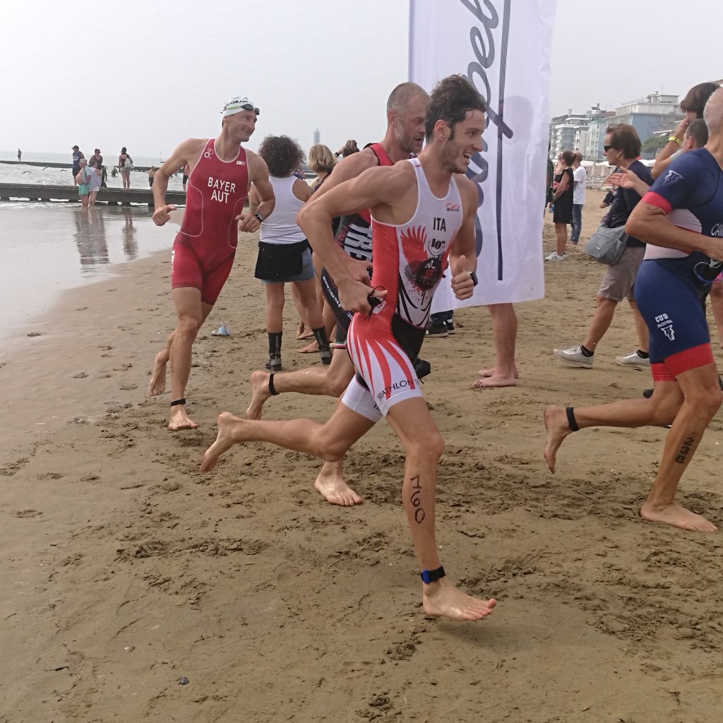 TANTI SPUNTI POSITIVI PER IL TRIO DEL PEZZUTTI AL TRIATHLON SPRINT DI JESOLO DI SABATO SCORSO