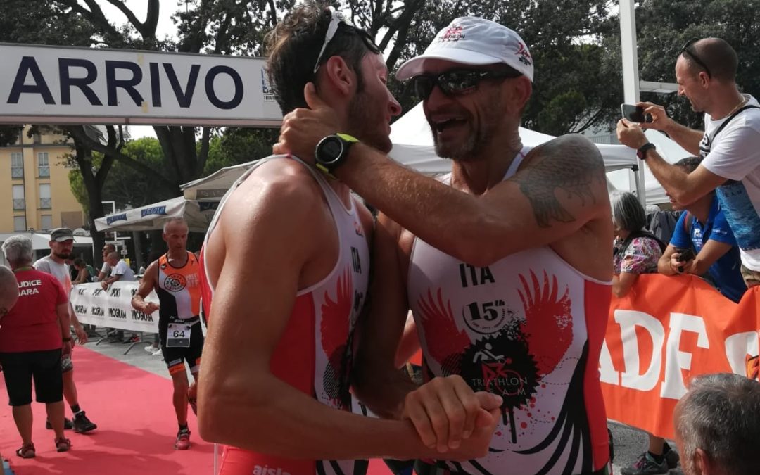 TANTI SPUNTI POSITIVI PER IL TRIO DEL PEZZUTTI AL TRIATHLON SPRINT DI JESOLO DI SABATO SCORSO