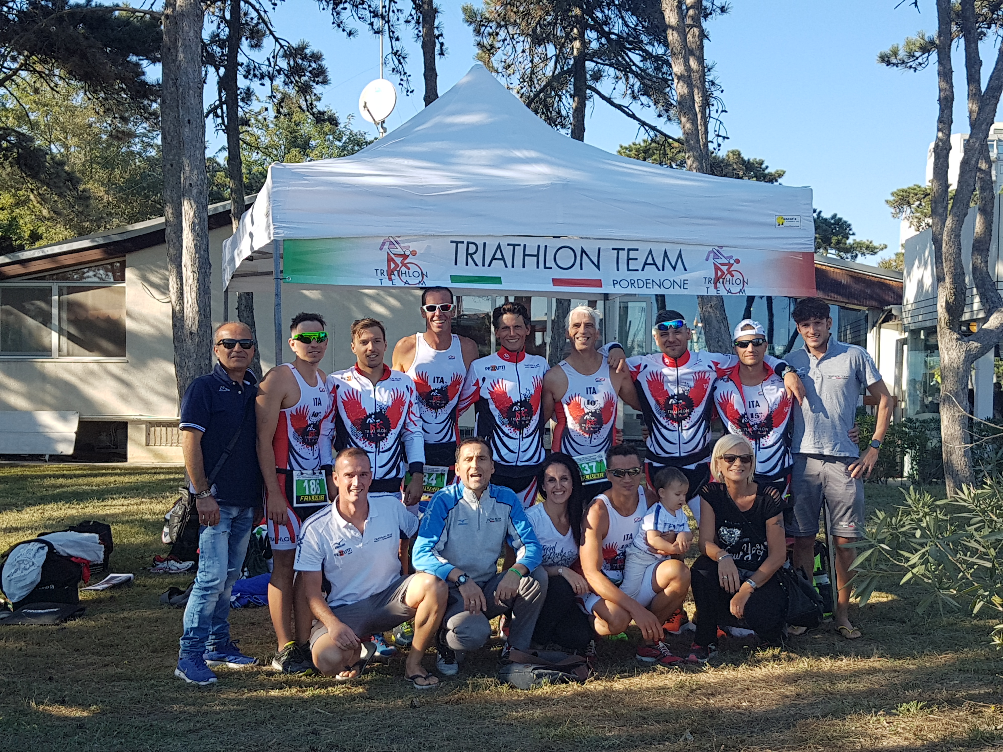 BILANCIO PIÙ CHE POSITIVO PER LE TRE SQUADRE DEL TRITEAM PEZZUTTI ALLA COPPA CRONO DEI TRICOLORI DI TRIATHLON SPRINT DI LIGNANO