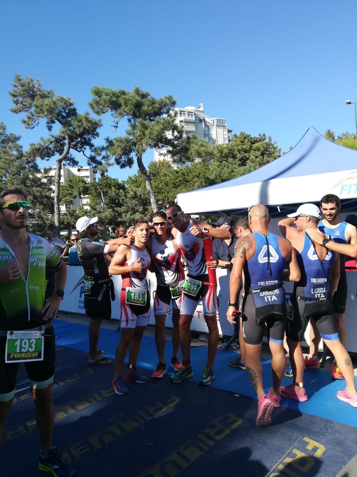 BILANCIO PIÙ CHE POSITIVO PER LE TRE SQUADRE DEL TRITEAM PEZZUTTI ALLA COPPA CRONO DEI TRICOLORI DI TRIATHLON SPRINT DI LIGNANO