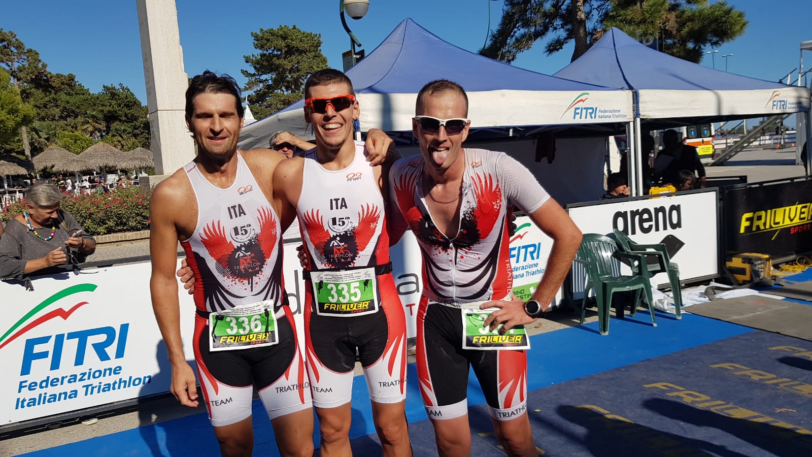 BILANCIO PIÙ CHE POSITIVO PER LE TRE SQUADRE DEL TRITEAM PEZZUTTI ALLA COPPA CRONO DEI TRICOLORI DI TRIATHLON SPRINT DI LIGNANO