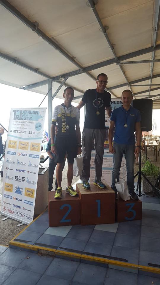 ANCORA TRE PODI PER IL TRITEAMPN A MUGGIA: A. VITA 12° ASSOLUTO E 1° DI CATEGORIA NELL'OLIMPICO, GAVA E BRUNO PRIMI DI CAT. NELLO SPRINT