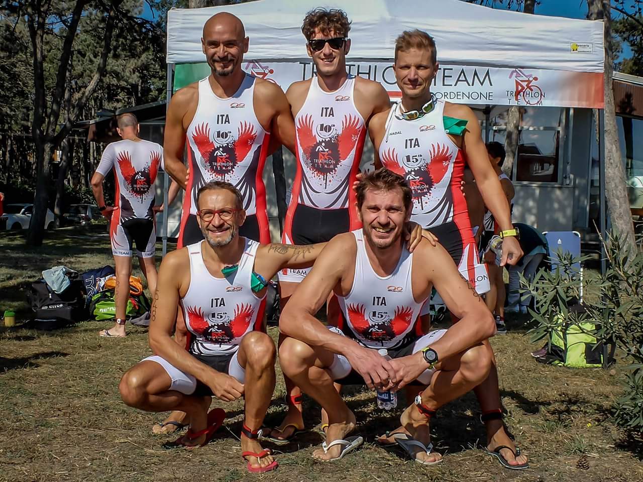 BILANCIO PIÙ CHE POSITIVO PER LE TRE SQUADRE DEL TRITEAM PEZZUTTI ALLA COPPA CRONO DEI TRICOLORI DI TRIATHLON SPRINT DI LIGNANO