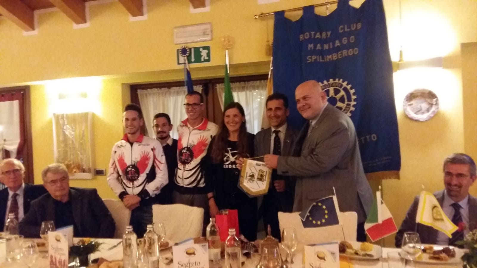 TRIATHLON TEAM PEZZUTTI OSPITE DEL ROTARY CLUB DI MANIAGO-SPILIMBERGO