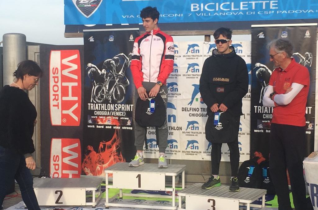 PIETRO FEDRIGO 1° POSTO DI CATEGORIA JUNIOR AL DUATHLON DI CHIOGGIA!