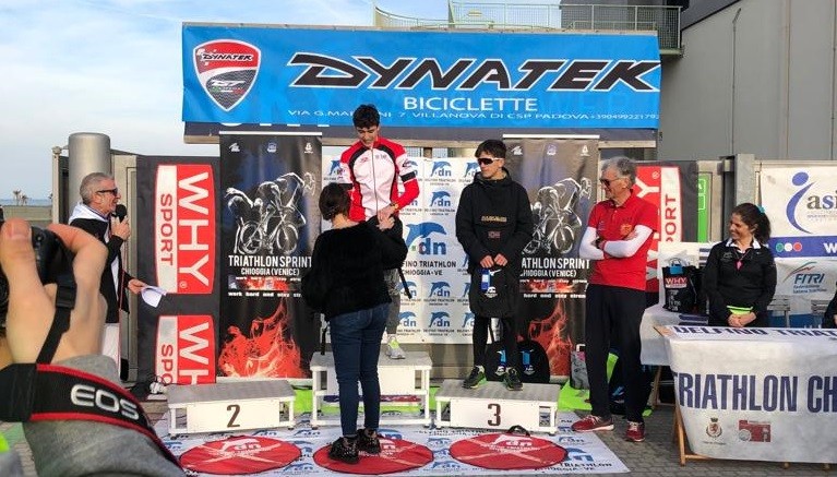 PIETRO FEDRIGO 1° POSTO DI CATEGORIA JUNIOR AL DUATHLON DI CHIOGGIA!