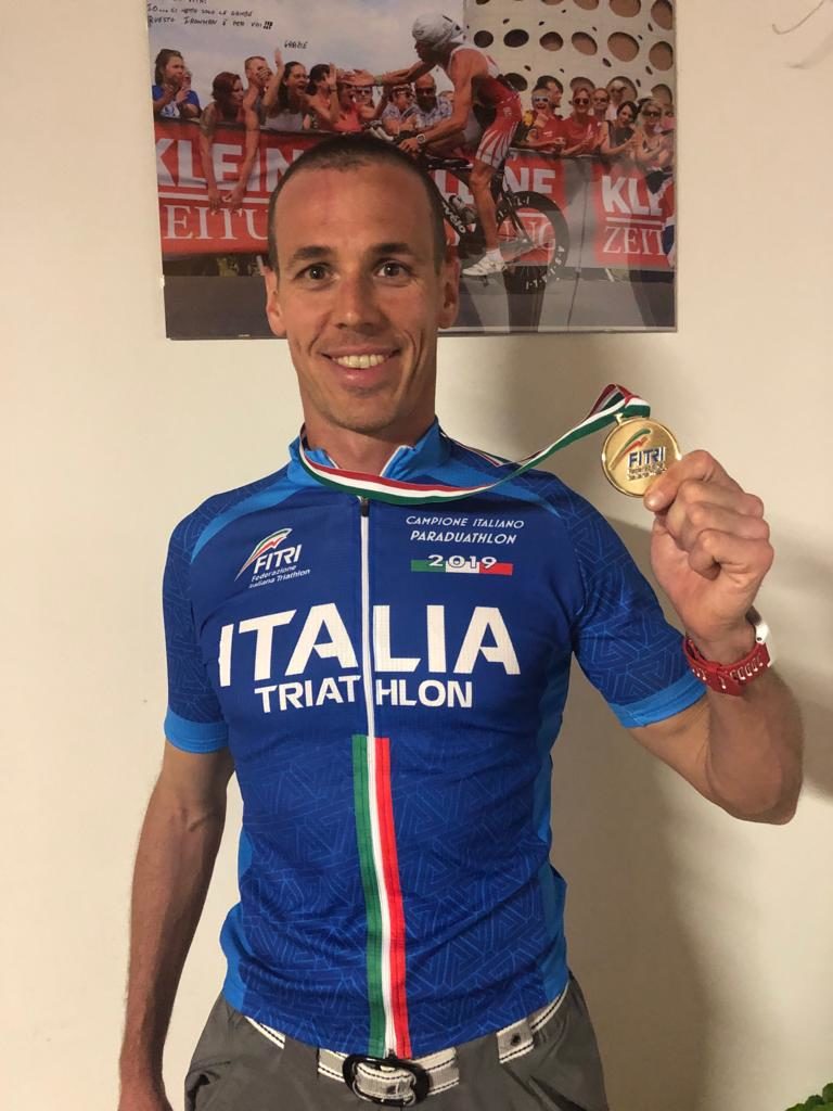 MAURO GAVA VINCE IL TITOLO ITALIANO DI PARADUATHLON A MONTELUPO FIORENTINO