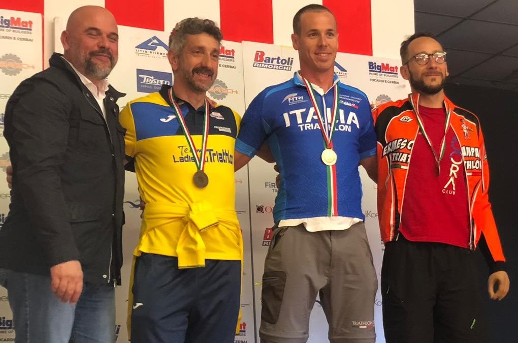 MAURO GAVA VINCE IL TITOLO ITALIANO DI PARADUATHLON A MONTELUPO FIORENTINO