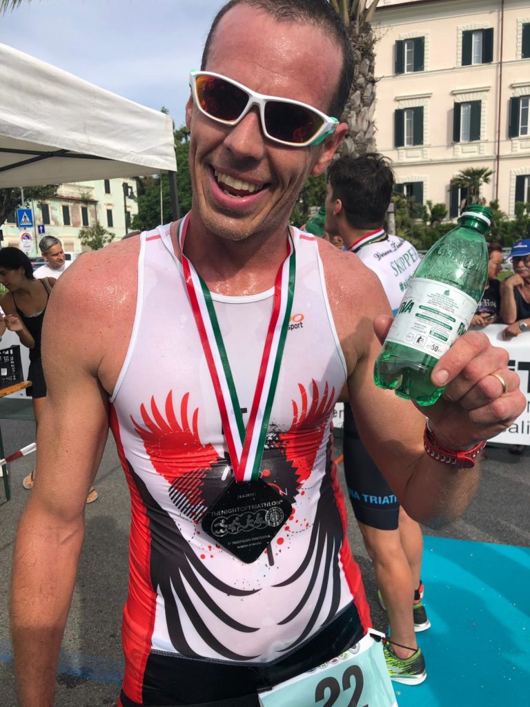 MAURO GAVA SI CONFERMA CAMPIONE ITALIANO DI PARATRIATHLON AI TRICOLORI DI MARINA DI MASSA