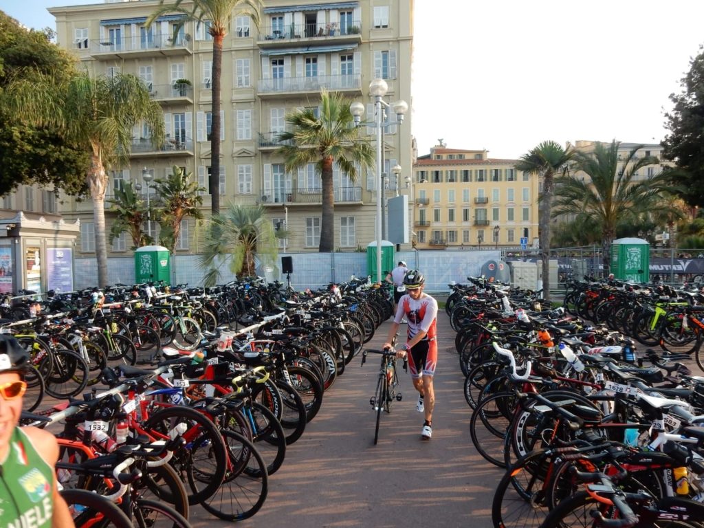 MARCO BADALI FINISHER ALL'INFUOCATO IRONMAN DI NIZZA, IN FRANCIA