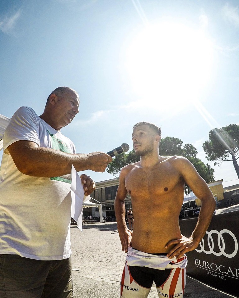TRIATHLON TEAM PEZZUTTI SUGLI SCUDI A GRADO NELL'OLIMPICO E NELL'AQUATHLON