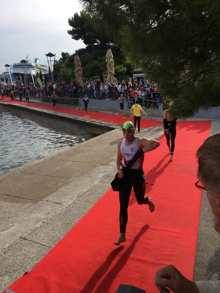 GRANDI PRESTAZIONI DI BADALI, CARNELOS E SPADOTTO ALL'IRONMAN 70.3 SLOVENIAN ISTRIA