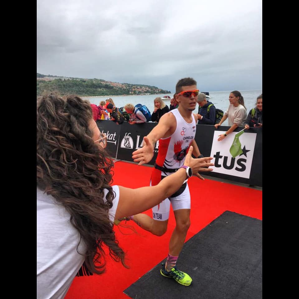 GRANDI PRESTAZIONI DI BADALI, CARNELOS E SPADOTTO ALL'IRONMAN 70.3 SLOVENIAN ISTRIA