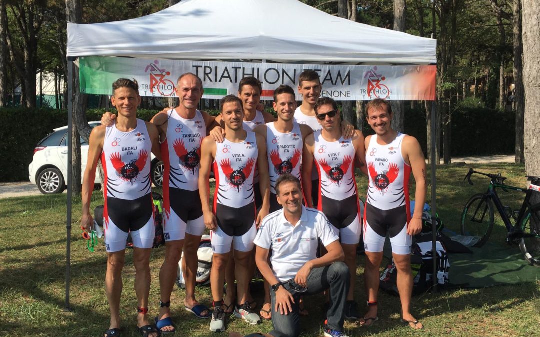 BILANCIO POSITIVO PER IL PEZZUTTI AI CAMPIONATI ITALIANI DI TRIATHLON SPRINT DI LIGNANO SABBIADORO