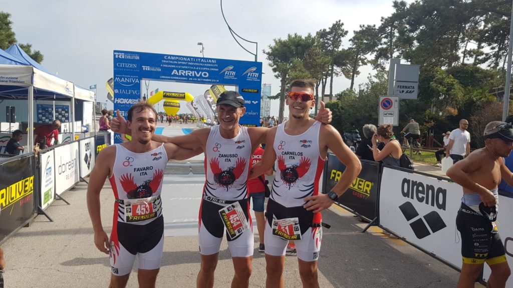 BILANCIO POSITIVO PER IL PEZZUTTI AI CAMPIONATI ITALIANI DI TRIATHLON SPRINT DI LIGNANO SABBIADORO