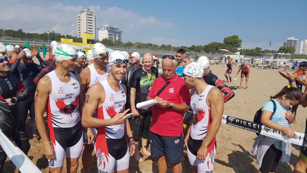 BILANCIO POSITIVO PER IL PEZZUTTI AI CAMPIONATI ITALIANI DI TRIATHLON SPRINT DI LIGNANO SABBIADORO