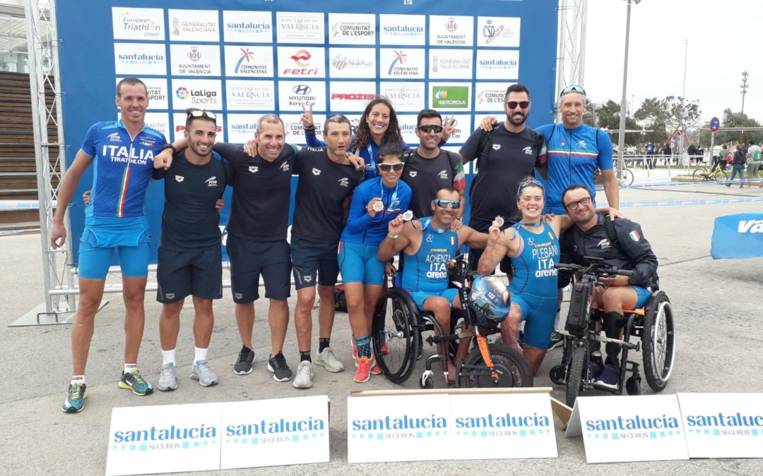 MAURO GAVA CHIUDE AL 7° POSTO DI CATEGORIA I CAMPIONATI EUROPEI DI PARATRIATHLON A VALENCIA