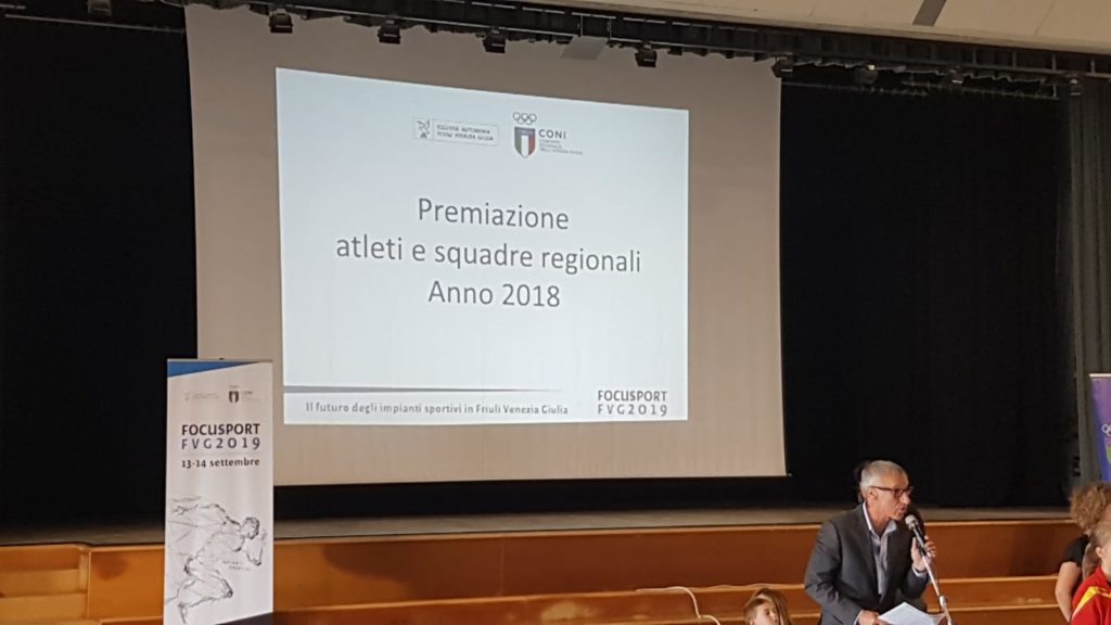 LA REGIONE FVG E IL CONI PREMIANO MAURO GAVA PER I SUOI RISULTATI NEL PARATRIATHLON OTTENUTI NEL CORSO DEL 2018