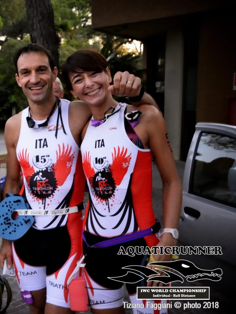 BOZ, NADIN E MORO PIAZZON AL VIA DELL'AQUATICRUNNER GRADO-LIGNANO 2019, IL MONDIALE DI SWIMRUN