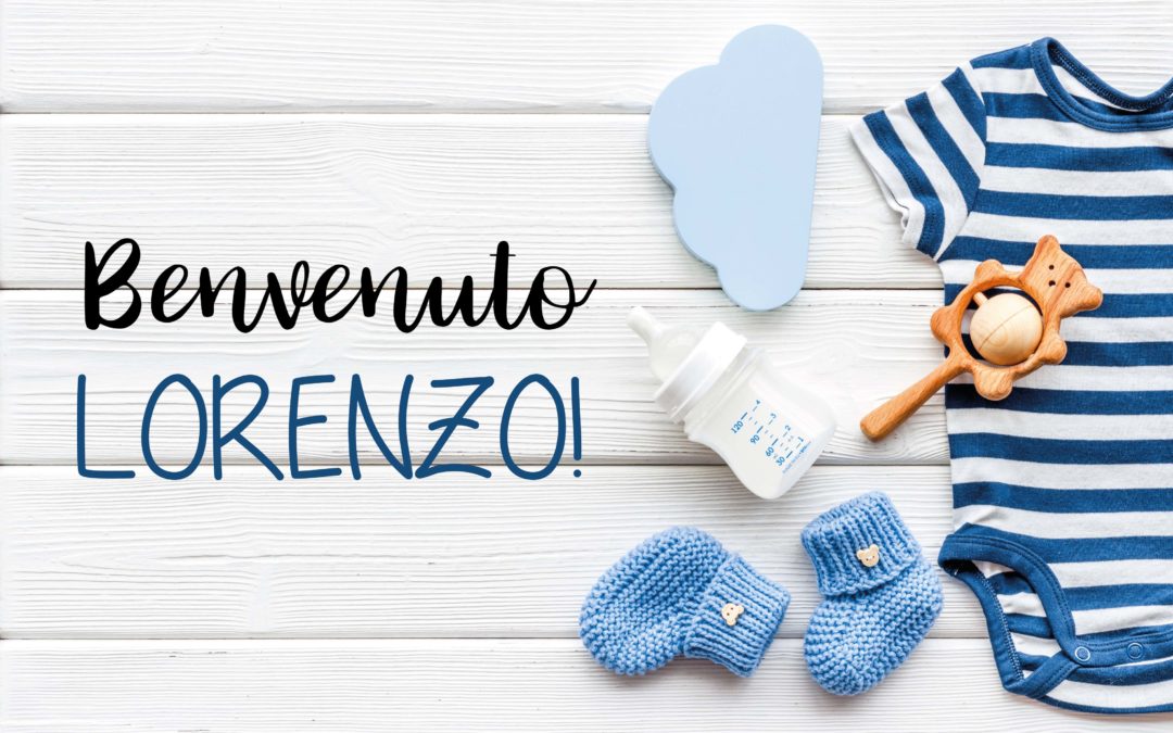 Benvenuto Lorenzo!