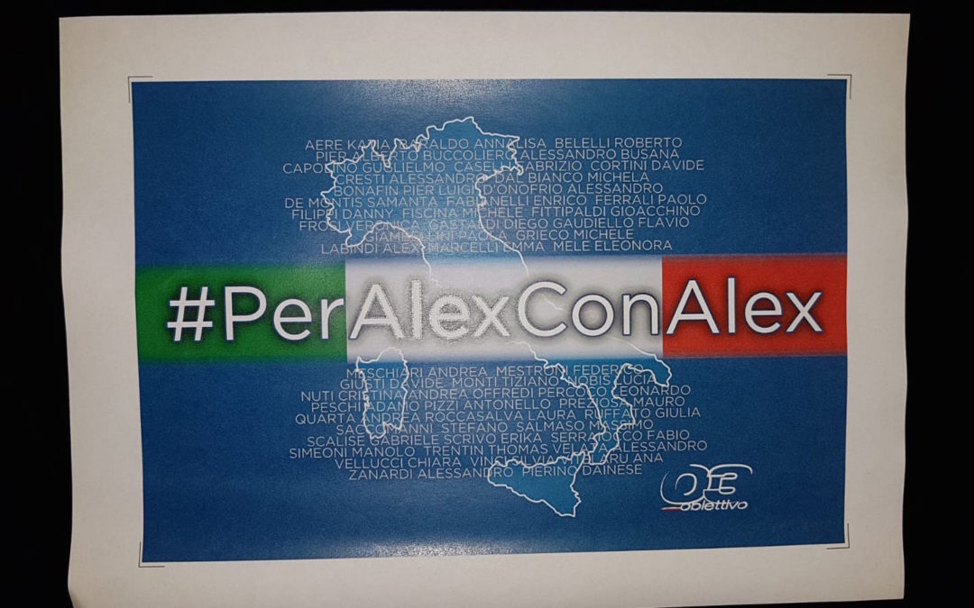 “Per Alex con Alex”