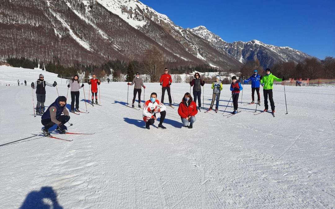 Febbraio di allenamenti sulla neve per il TriTeam Pordenone