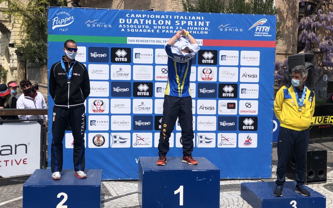 CAMPIONATI ITALIANI DI PARADUATHLON: MAURO GAVA ARGENTO