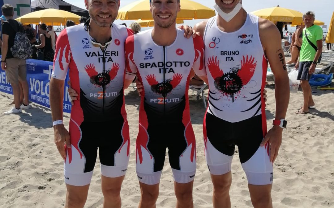 Gli atleti del Triathlon Team di nuovo in campo