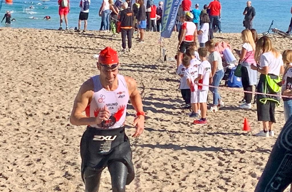 Bruno primo al Triathlon Olimpico Città di Palermo