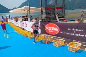 I kids del Triathlon Team all'Aquathlon di Alpago