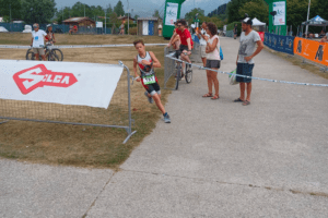 I kids del Triathlon Team all'Aquathlon di Alpago