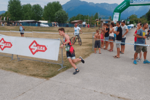 I kids del Triathlon Team all'Aquathlon di Alpago