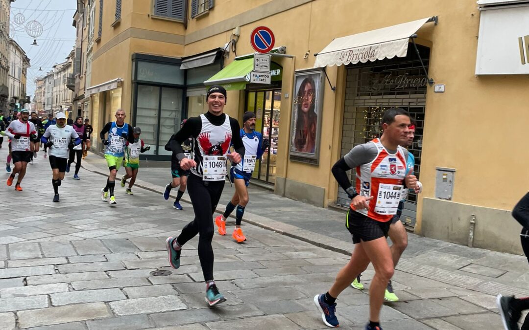 Carnelos alla maratona di Reggio Emilia