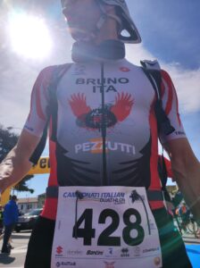 Podio per Bruno ai Campionati Italiani Duathlon Classico di Quinzano d'Oglio