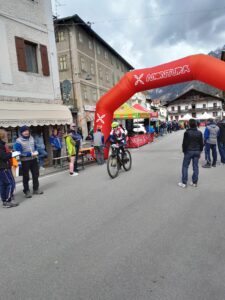 Zambon in gara a Calalzo