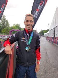 Bruno ai Campionati Mondiali Ironman 70.3 in Finlandia