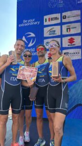 Weekend di grandi risultati per il Triathlon Team Pordenone: storico 4° posto del FVG a Roma e podio di categoria a Peschiera
